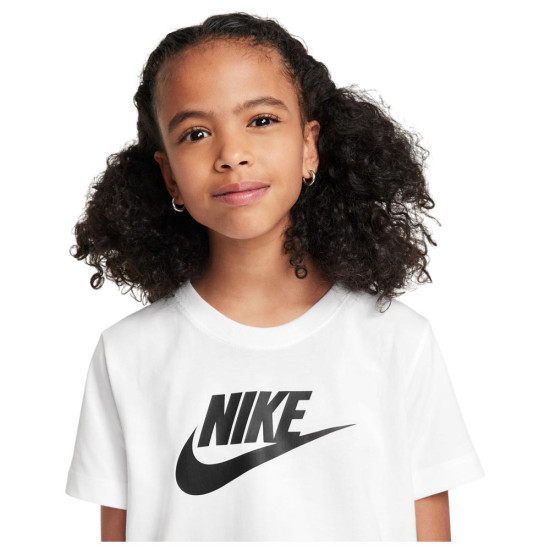 Nike Παιδική κοντομάνικη μπλούζα Sportswear Futura Cropped T-Shirt